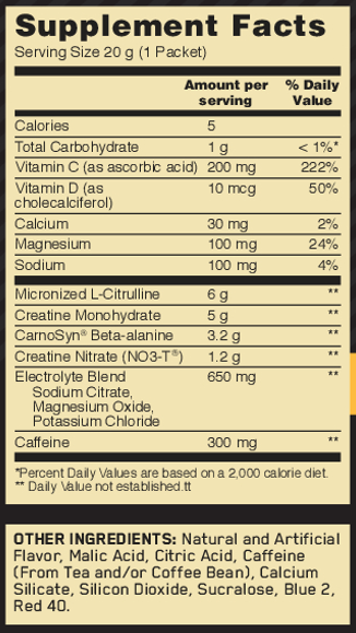 Nutrition Information