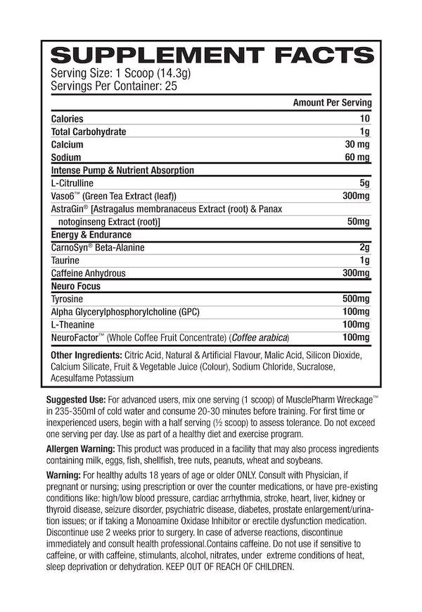 Nutrition Information