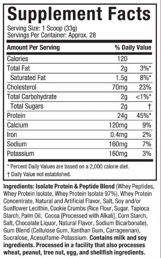 Nutrition Information