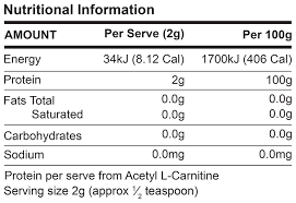 Nutrition Information