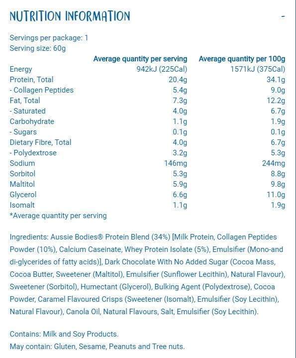 Nutrition Information