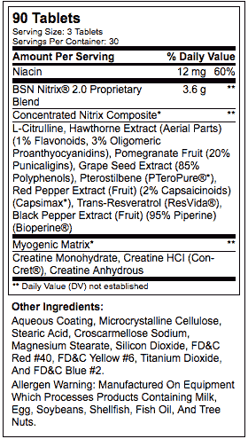 Nutrition Information