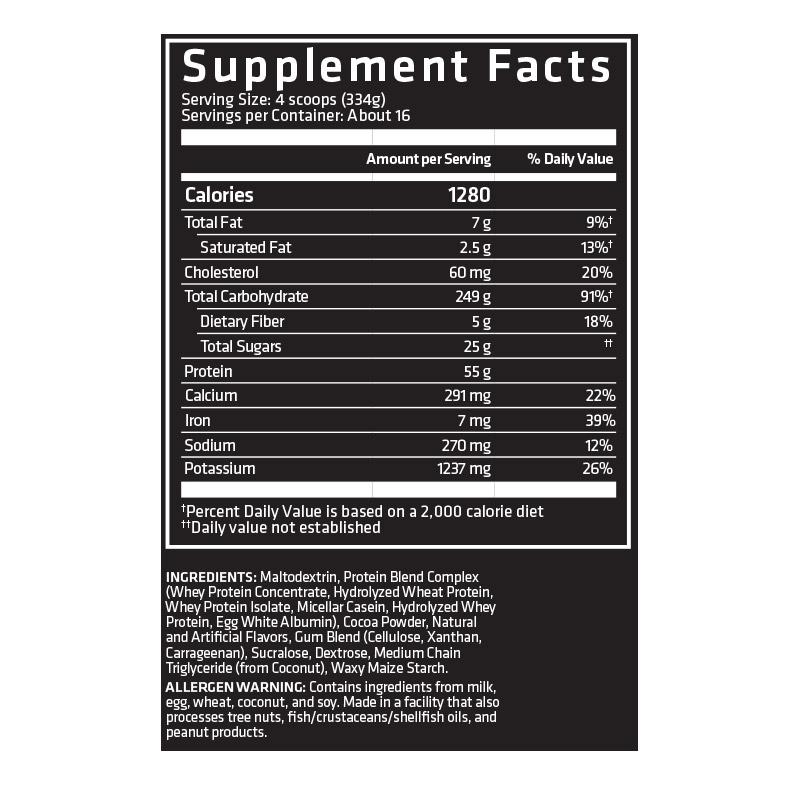 Nutrition Information