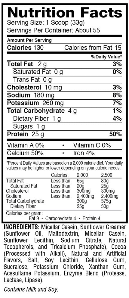 Nutrition Information