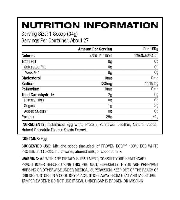 Nutrition Information