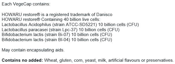 Nutrition Information