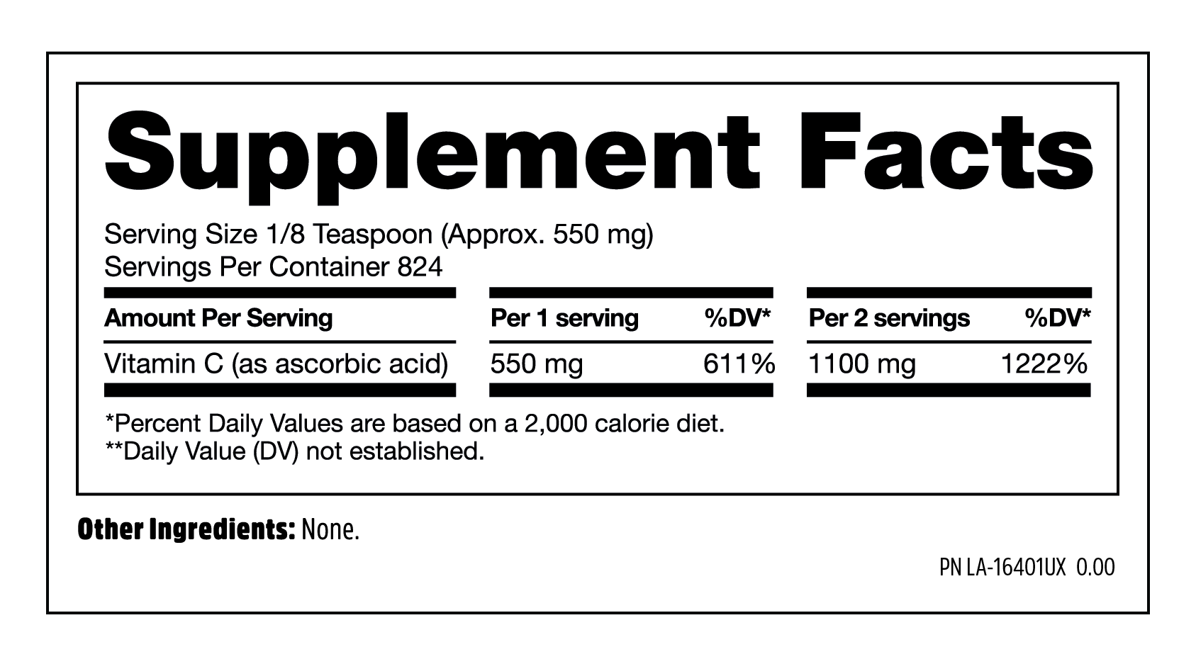 Nutrition Information