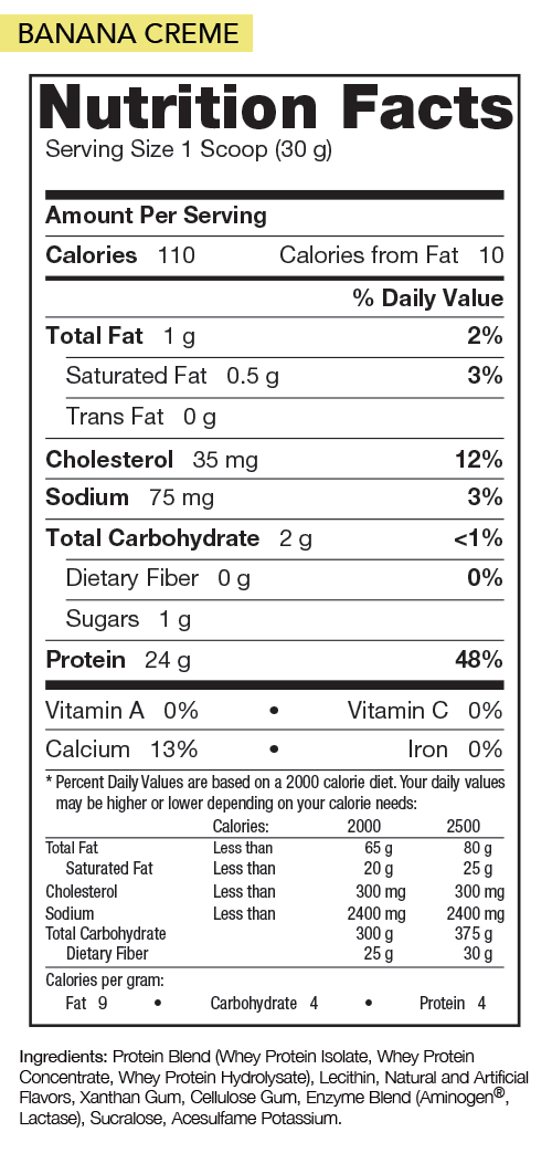 Nutrition Information