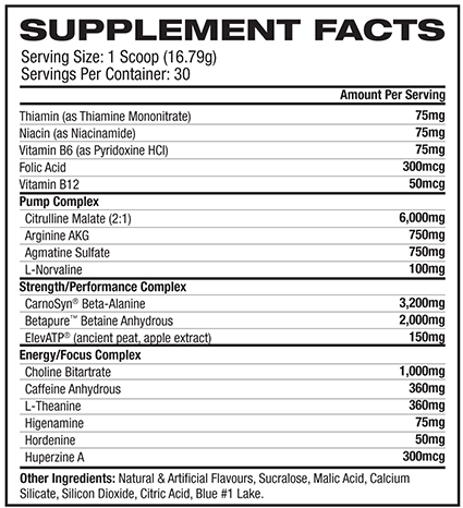 Nutrition Information