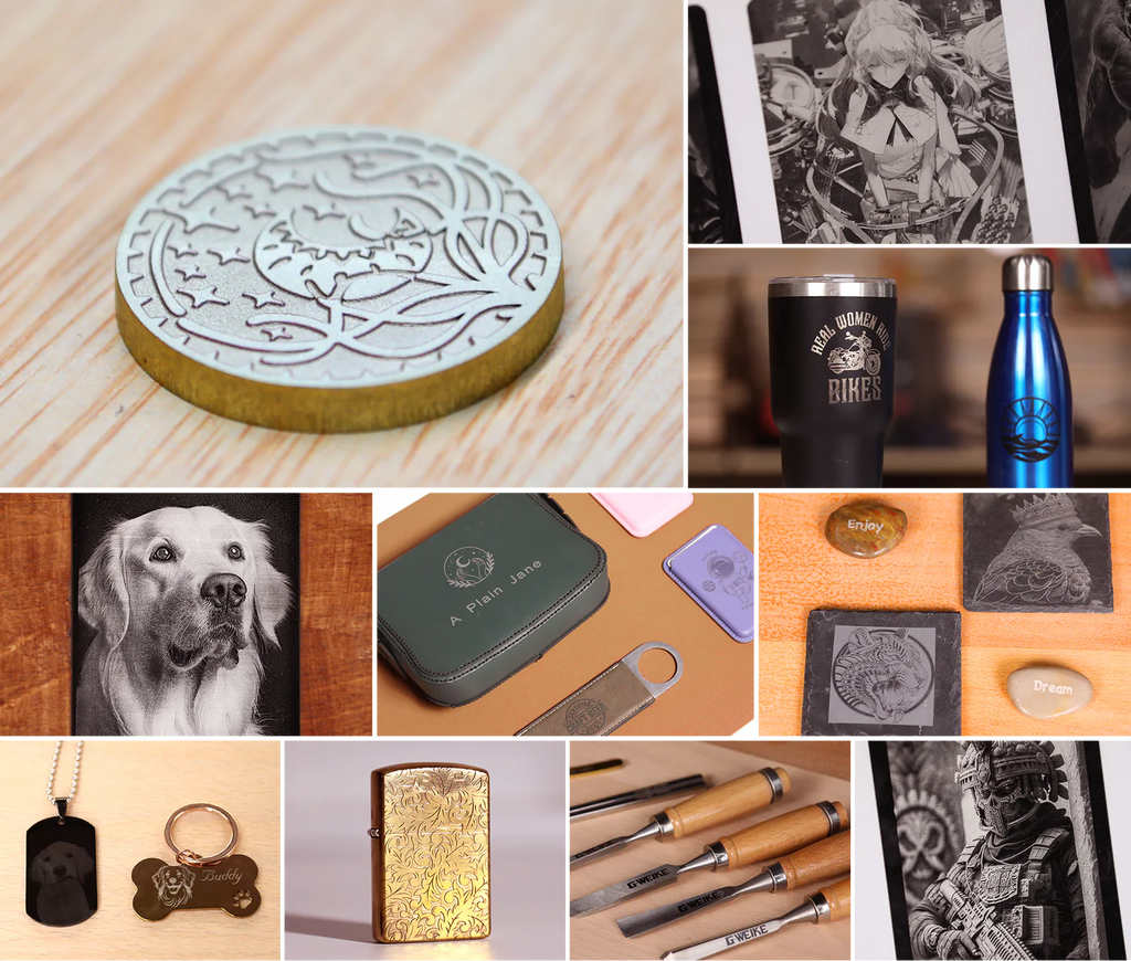 G6 Split Fiber Laser Engraver Use Cases