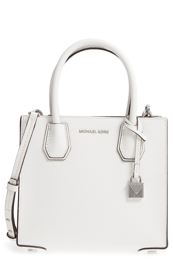 michael kors mercer pebble leather crossbody