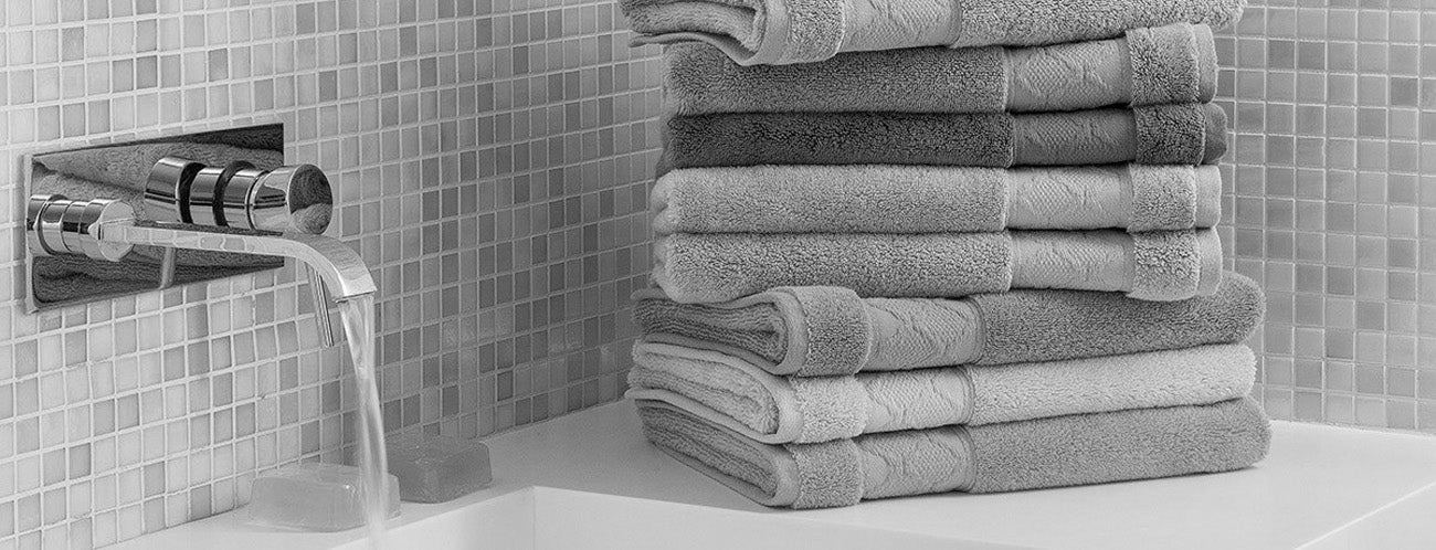 PINE CONE HILL Signature Shale Bath Towels - Yvonne Estelle's