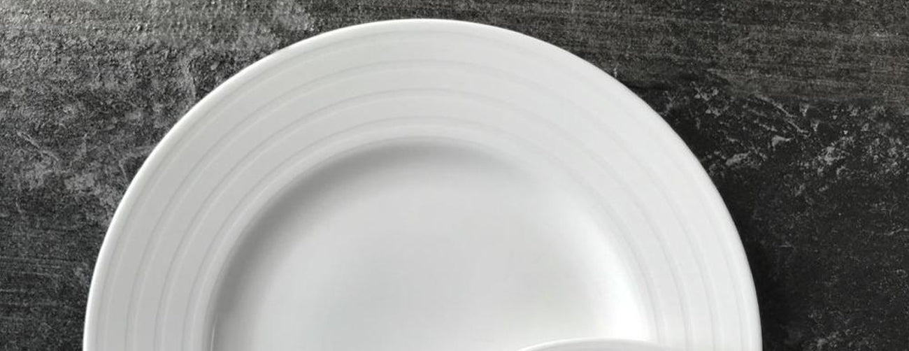 Caskata Cambridge Stripe Dinnerware