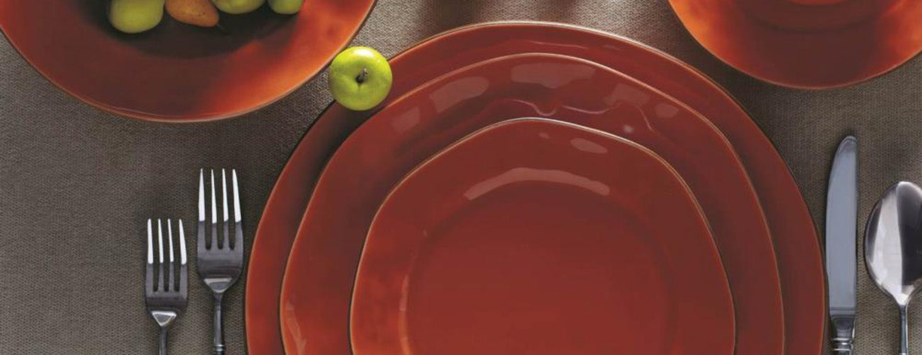 Skyros Designs Cantaria Persimmon Dinnerware