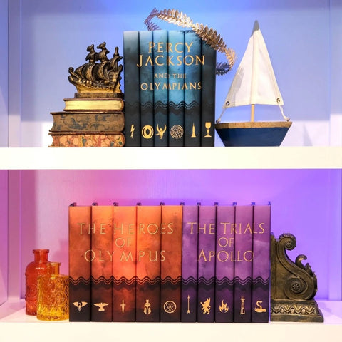 Percy Jackson and The Olympians Juniper Books Special Edition Book Jackets