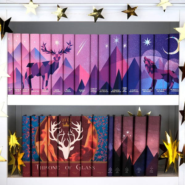 Sarah J. Maas Complete Book Set ACOTAR A Court of Thorns And Roses Throne of Glass Crescent City Book Sets Special Edition Book Jackets