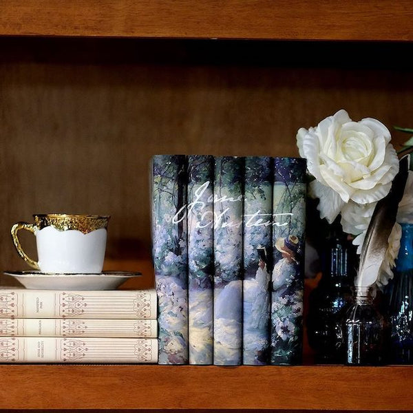 Juniper Books Jane Austen Delicious Solitude Book Set Book Covers Special Edition