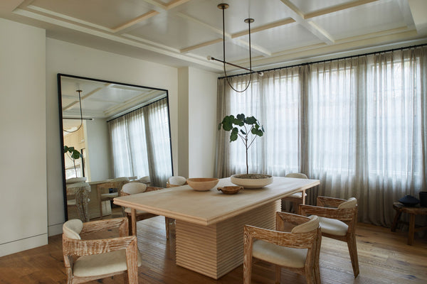 Step Inside Coif Queen Jen Atkin’s Serene L.A. Pad Dining Room