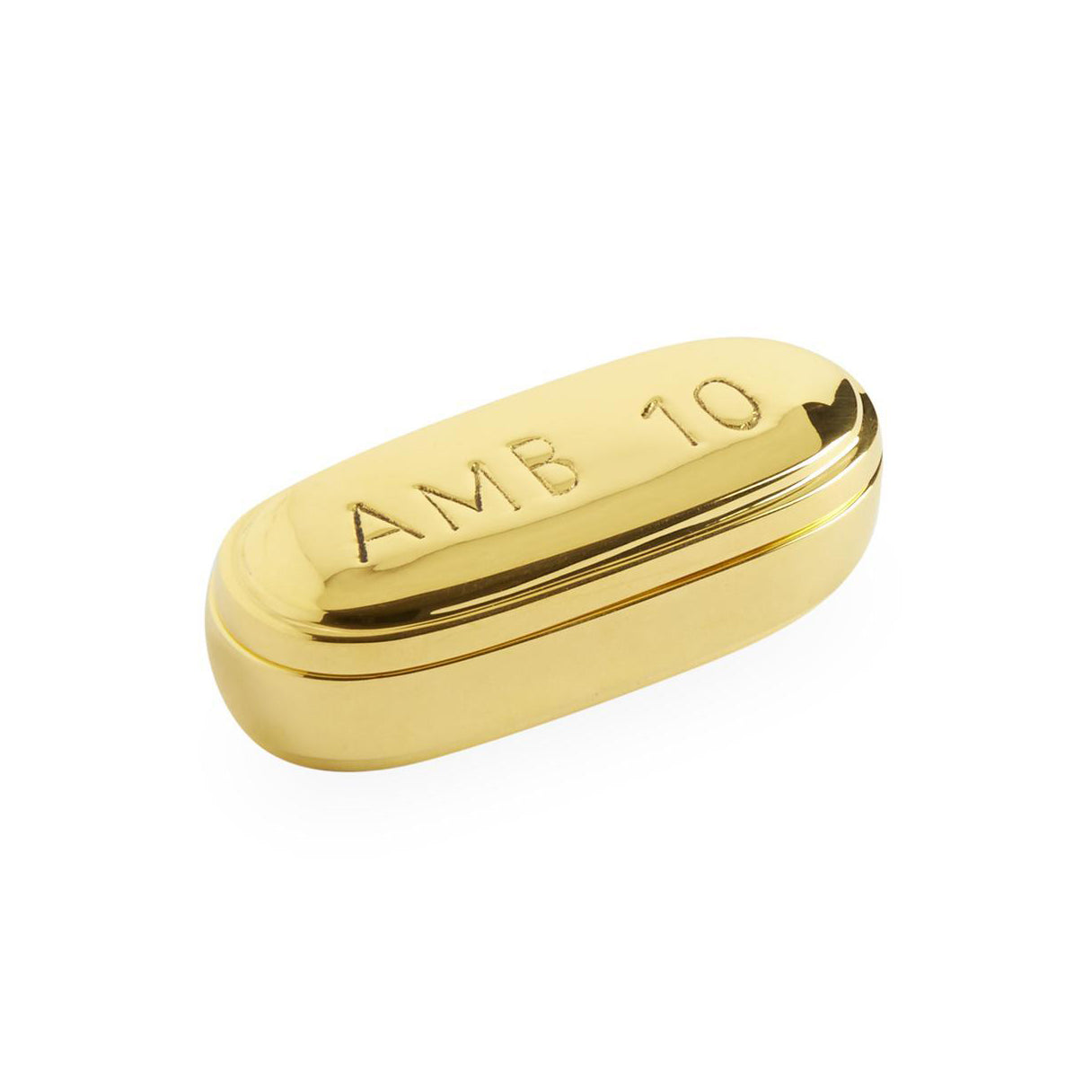 Шкатулка xanax Brass Pill Jonathan Adler. Мебель таблетки.