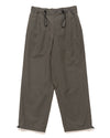 Heavy Twist Nylon Parachute Pants Khaki