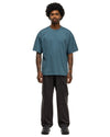Oversized T-Shirt Suvin 60/2 Blue Gray