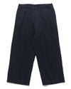 Wide Chino Trousers Navy