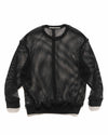 LT-CB101 Mesh Crew Neck Black