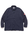 Welt Pockets Big Shirt Navy