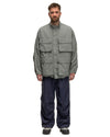 Tech Parachute Jacket Grey