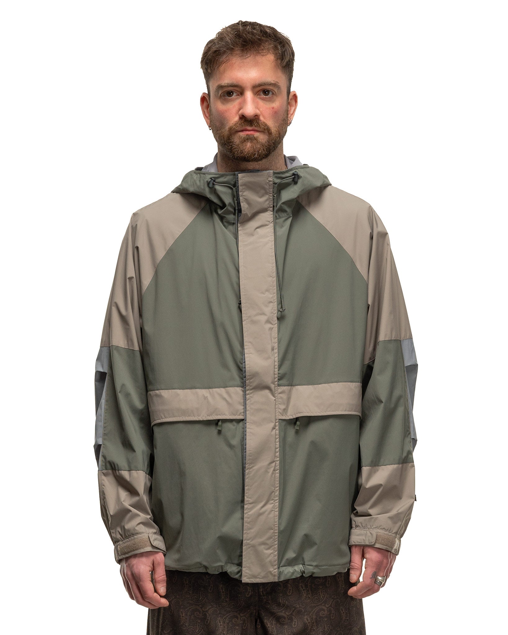 Tech Storm Mountain Jacket Sage x Beige x Grey