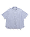 Dry Oxford Corporate S/S B.D Shirt Blue Stripe