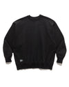 Light Oz Crew Neck Sweat Black