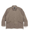 Nylon Coach Jacket Taupe Gray