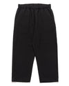 Wide Ankle Easy Pants Black