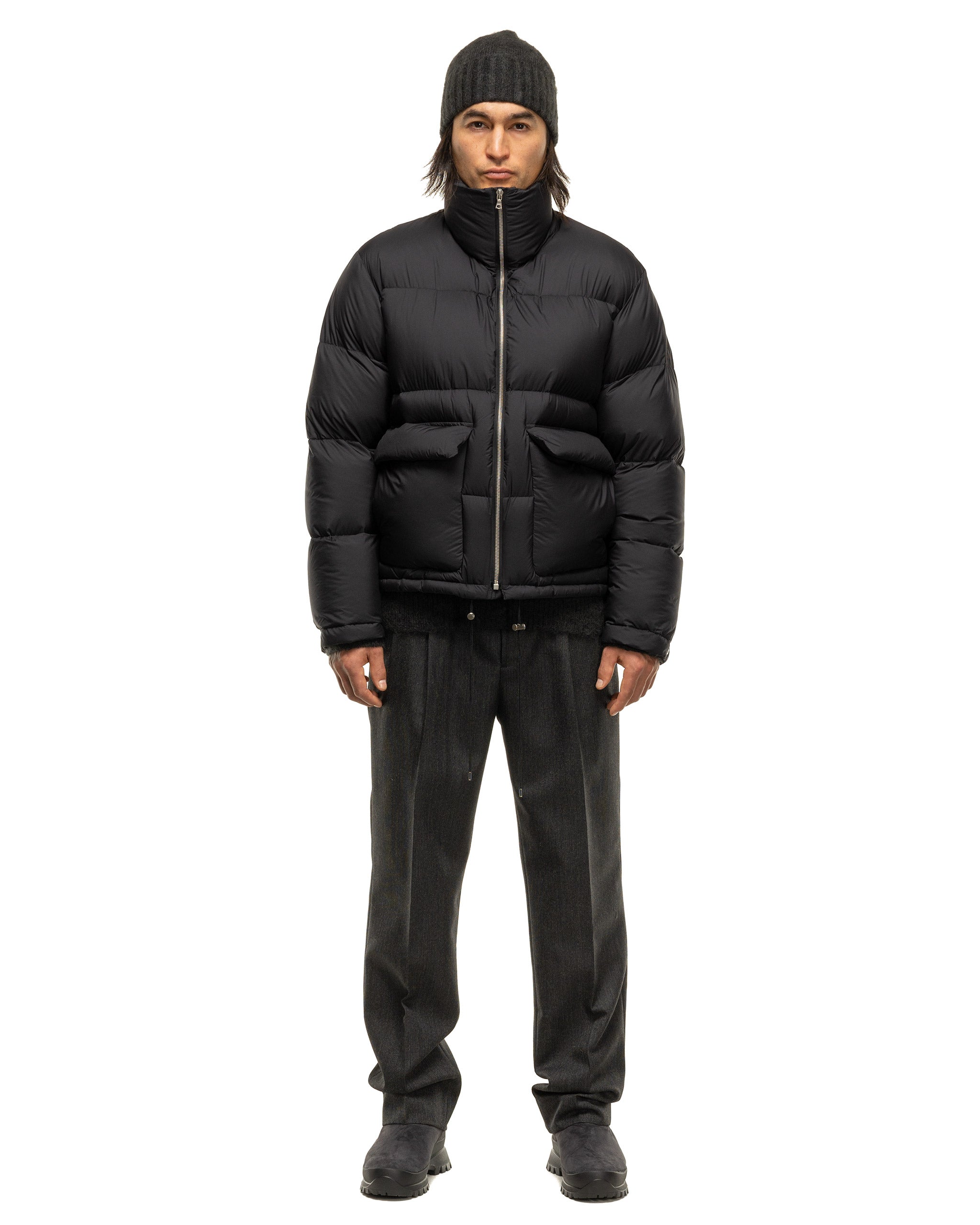 Super Light Nylon Ripstop Down Blouson Black | HAVEN