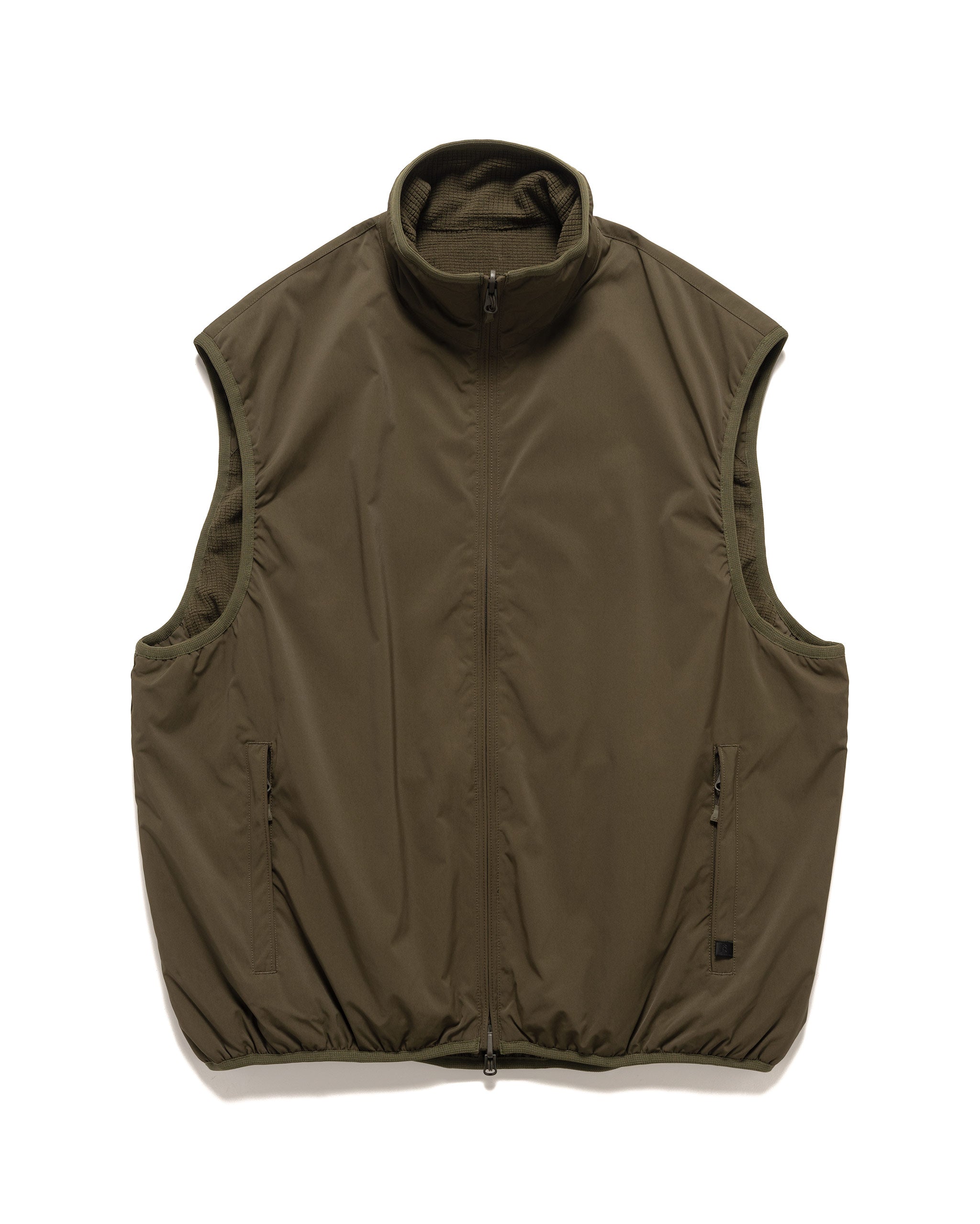 Tech Reversible MIL ECWCS Stand Vest Military Olive