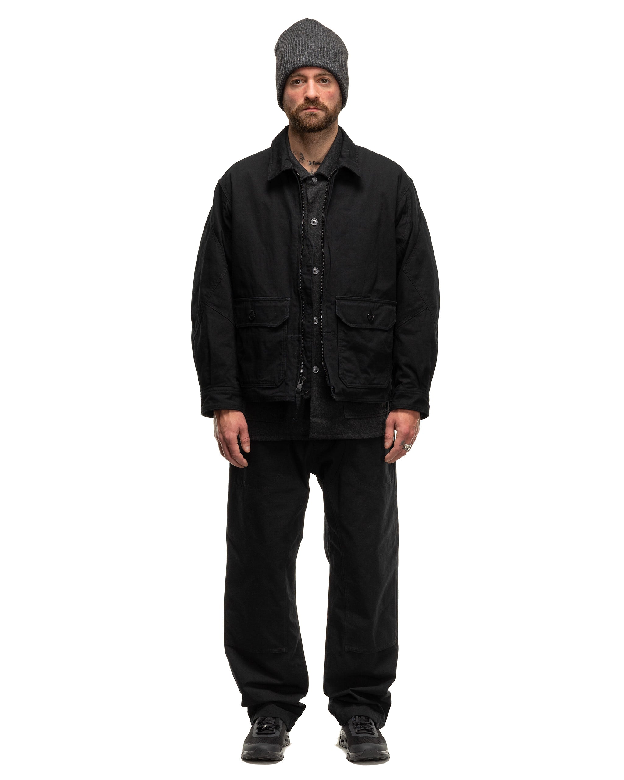 Engineered Garments Climbing Pant Black Heavyweight Cotton Ripstop