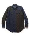 Combo Western Shirt Cotton Oxford Twill Navy