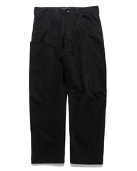 Rig Pants - Duca Visconti Emerized Cotton Twill Black