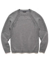 Harbour Sweater - Cotton Cashmere Knit Heather Grey