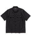 Jasper Linen Shirt S/S Black
