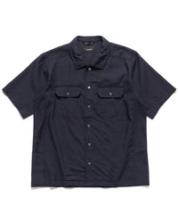 Jasper S/S Shirt - Linen Navy