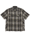 Jasper S/S Shirt - Plaid Merino Wool Olive