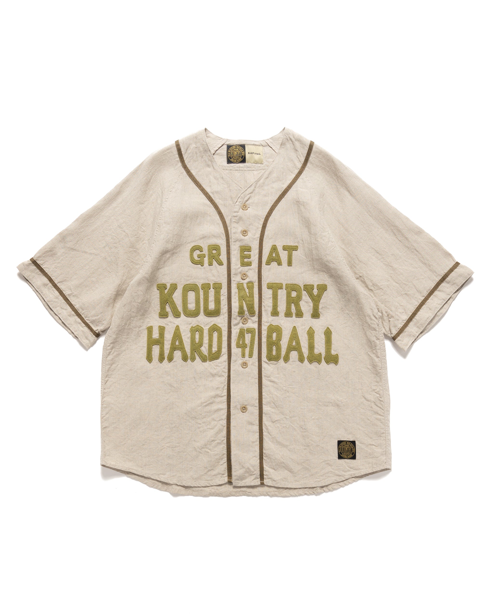 Linen Baseball Jersey