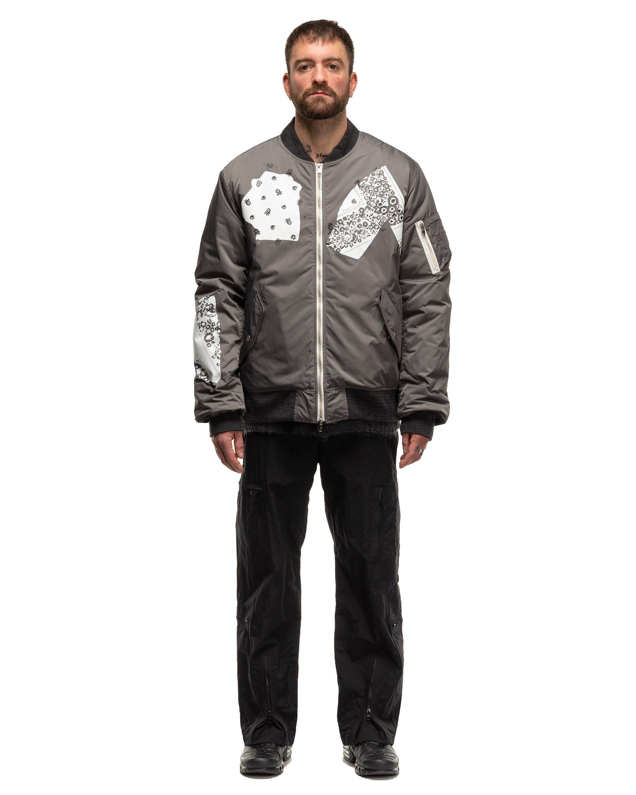 The Signal Flight Jacket Grey