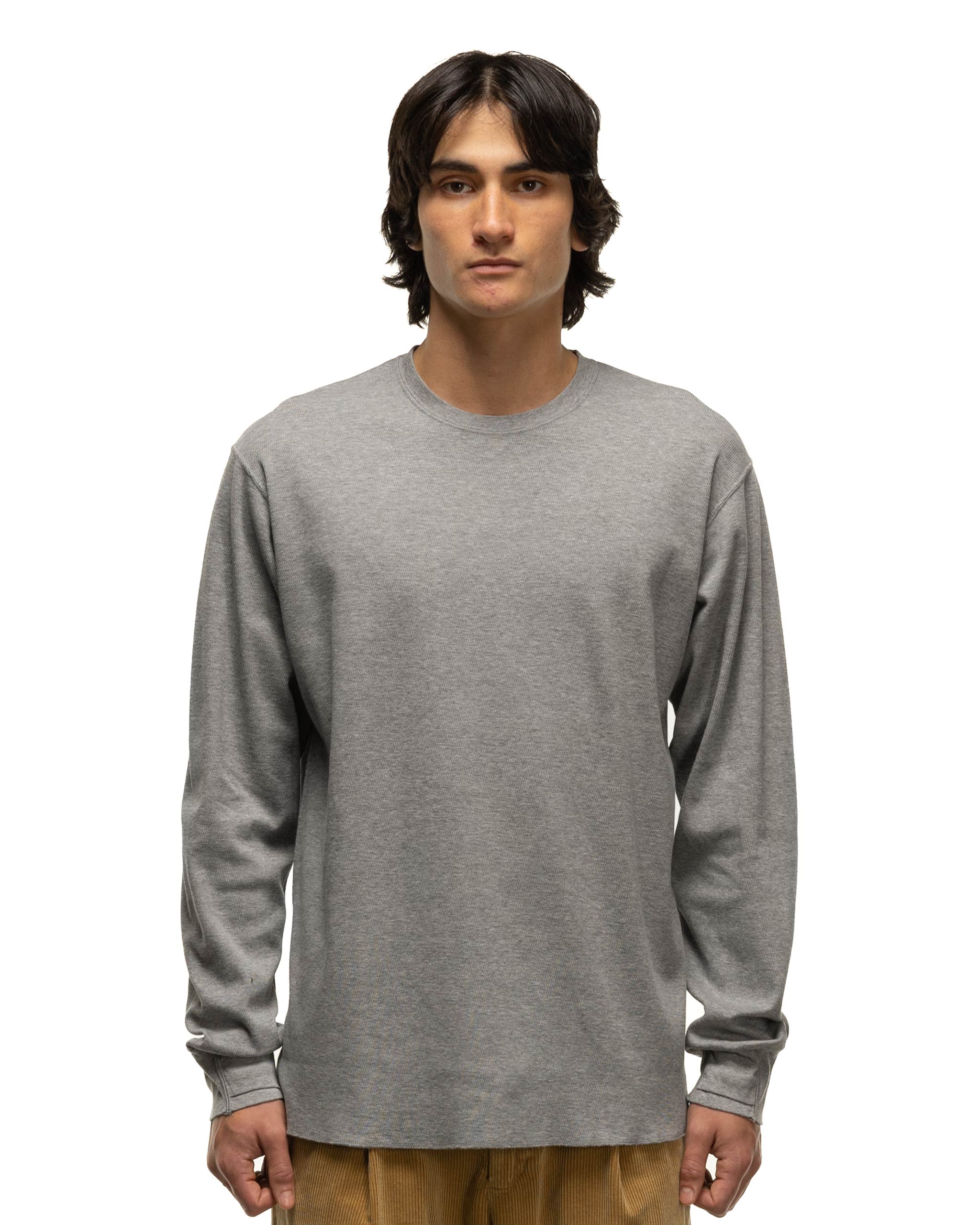 Dweller L/S Tee Cotton Thermal H.Grey