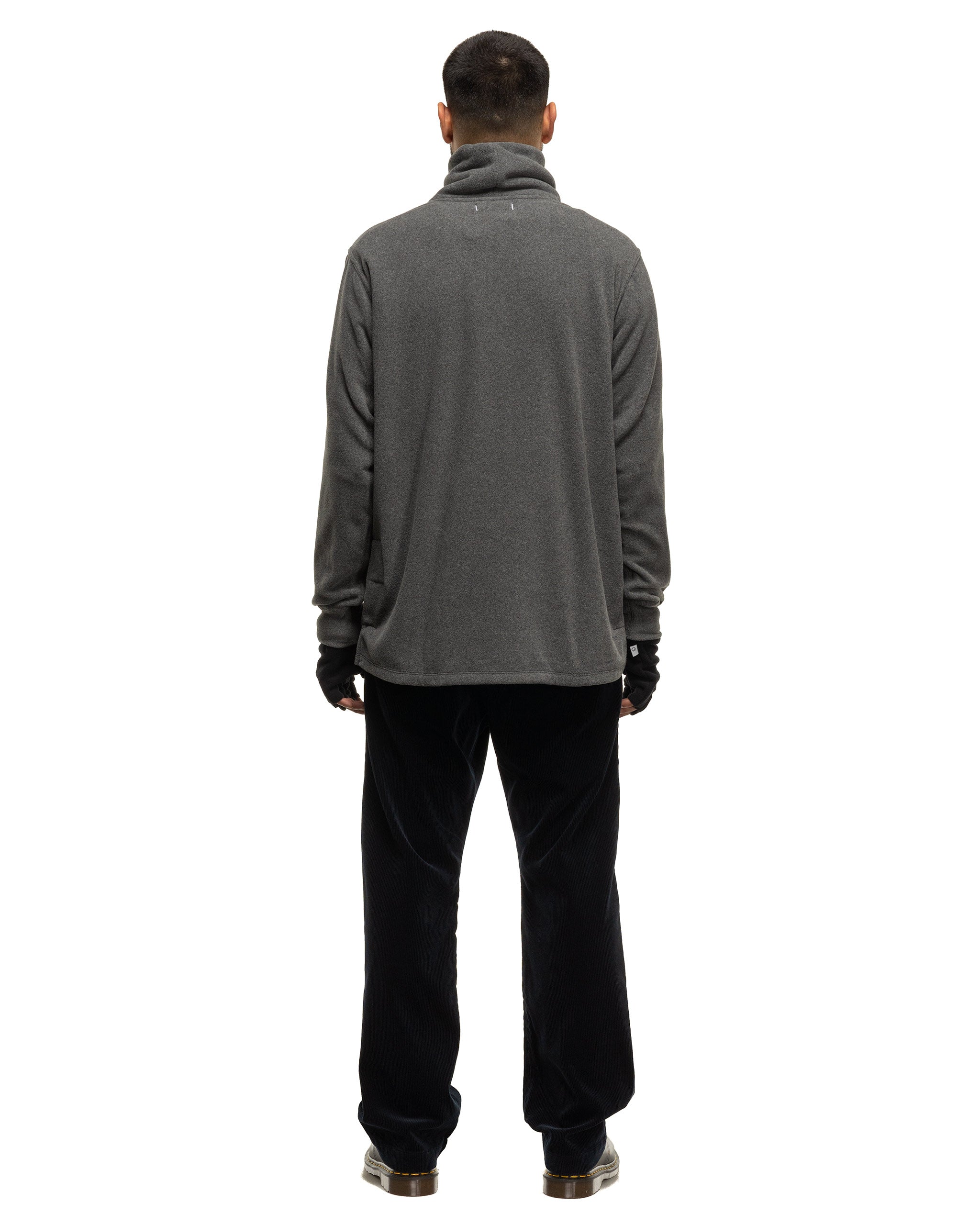 Dweller Turtle Neck Pullover Poly Fleece Polartec Grey