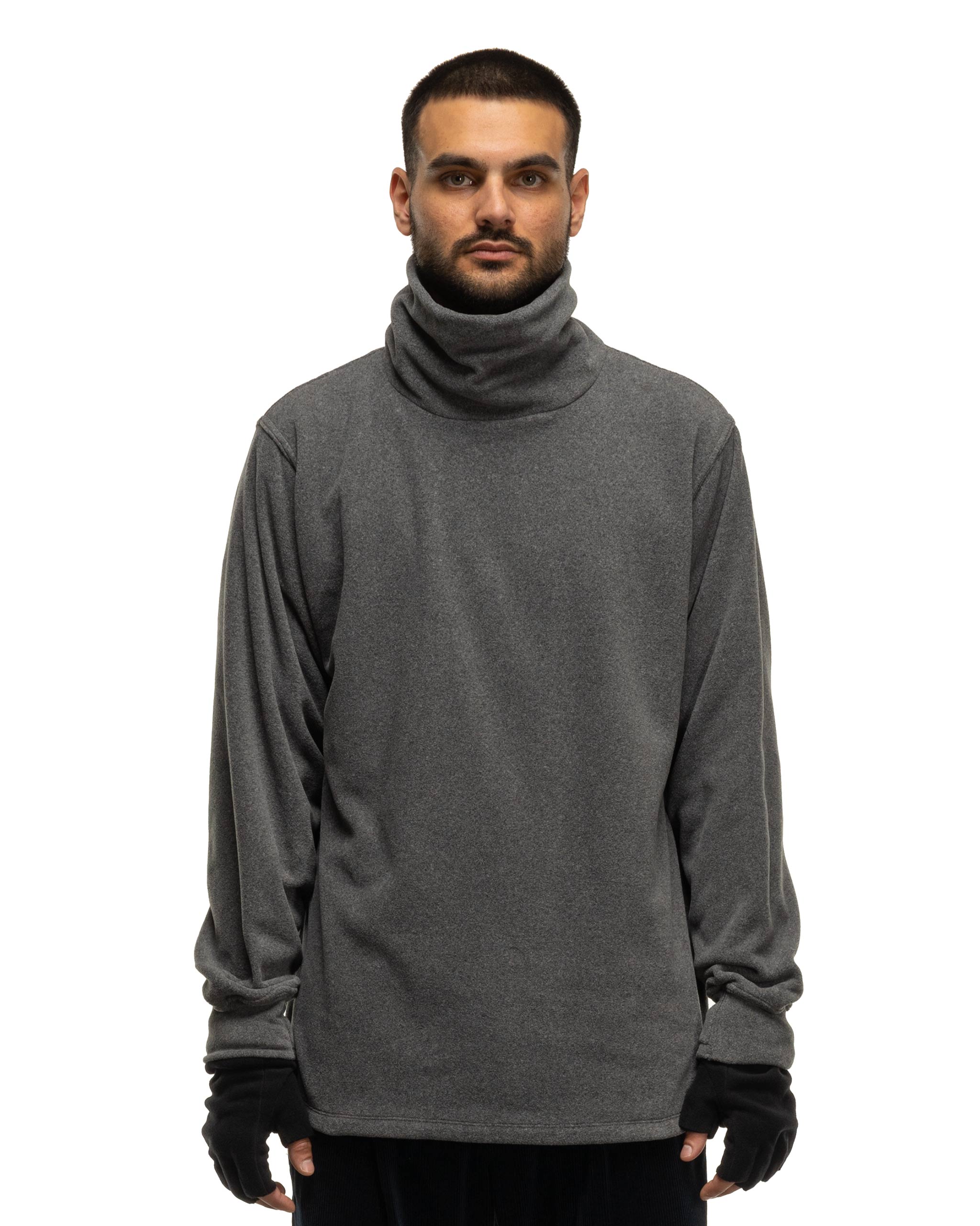 Dweller Turtle Neck Pullover Poly Fleece Polartec Grey | HAVEN