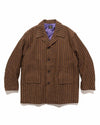 Car Coat - AC/W Mall Tweed Black