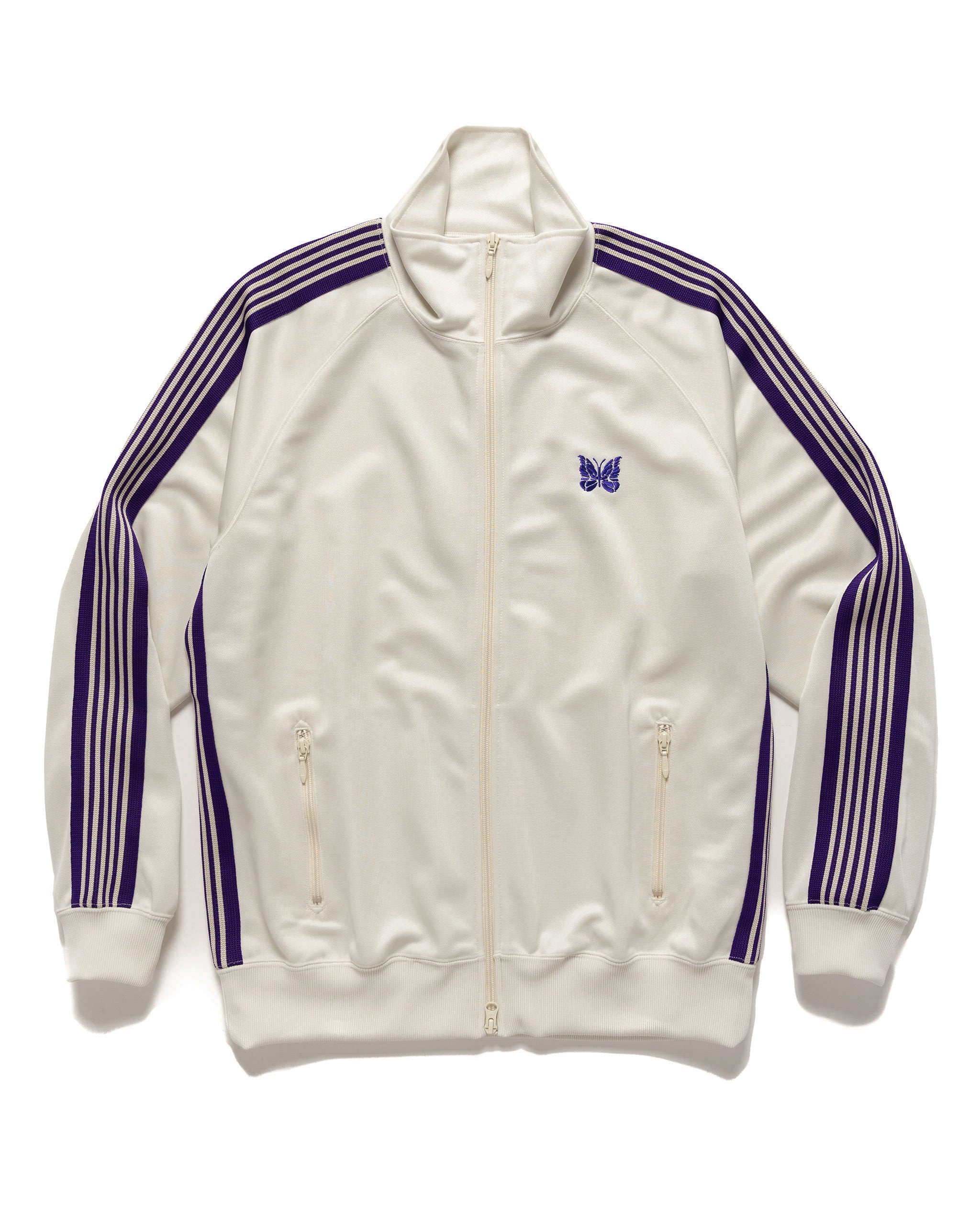 Track Jacket - Poly Jq. Ice White